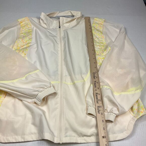 Nike Womens Icon Clash Packable Running Jacket Ivory Yellow Mesh Full Zip XL - Picture 6 of 12